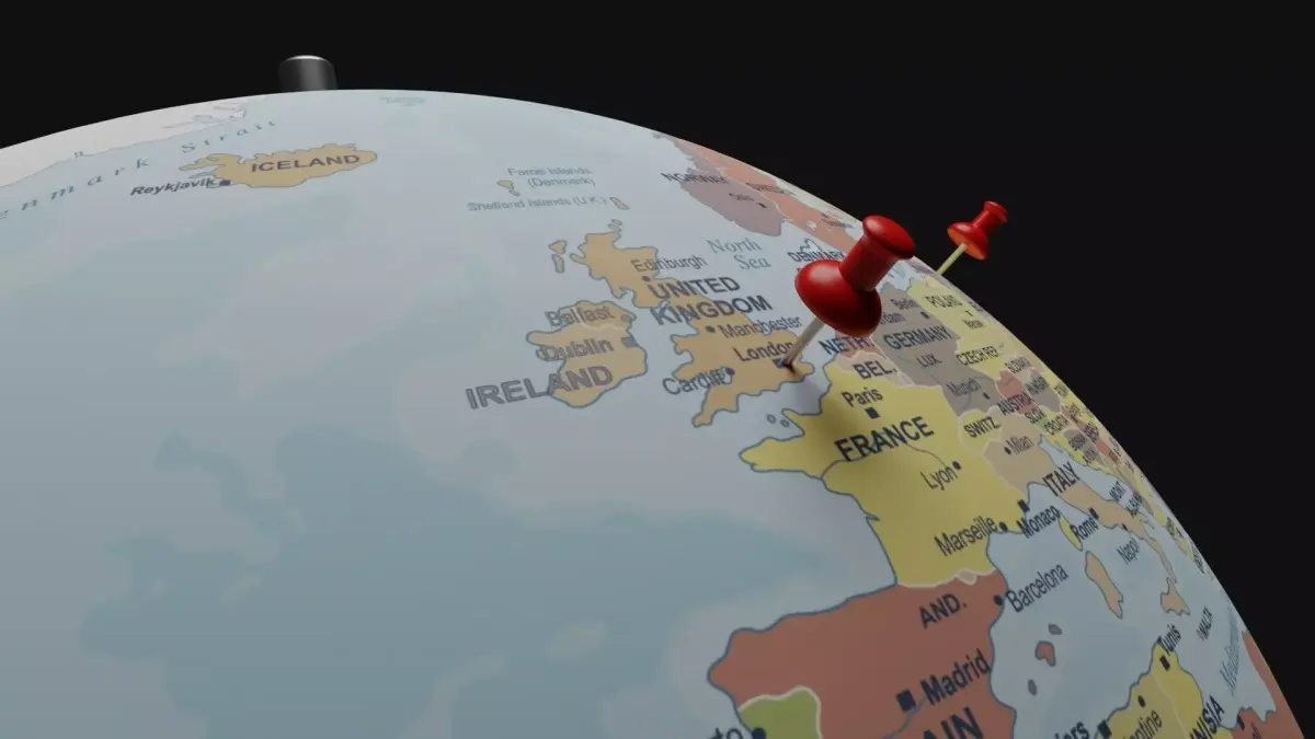 Globe rotating Free 3D model
