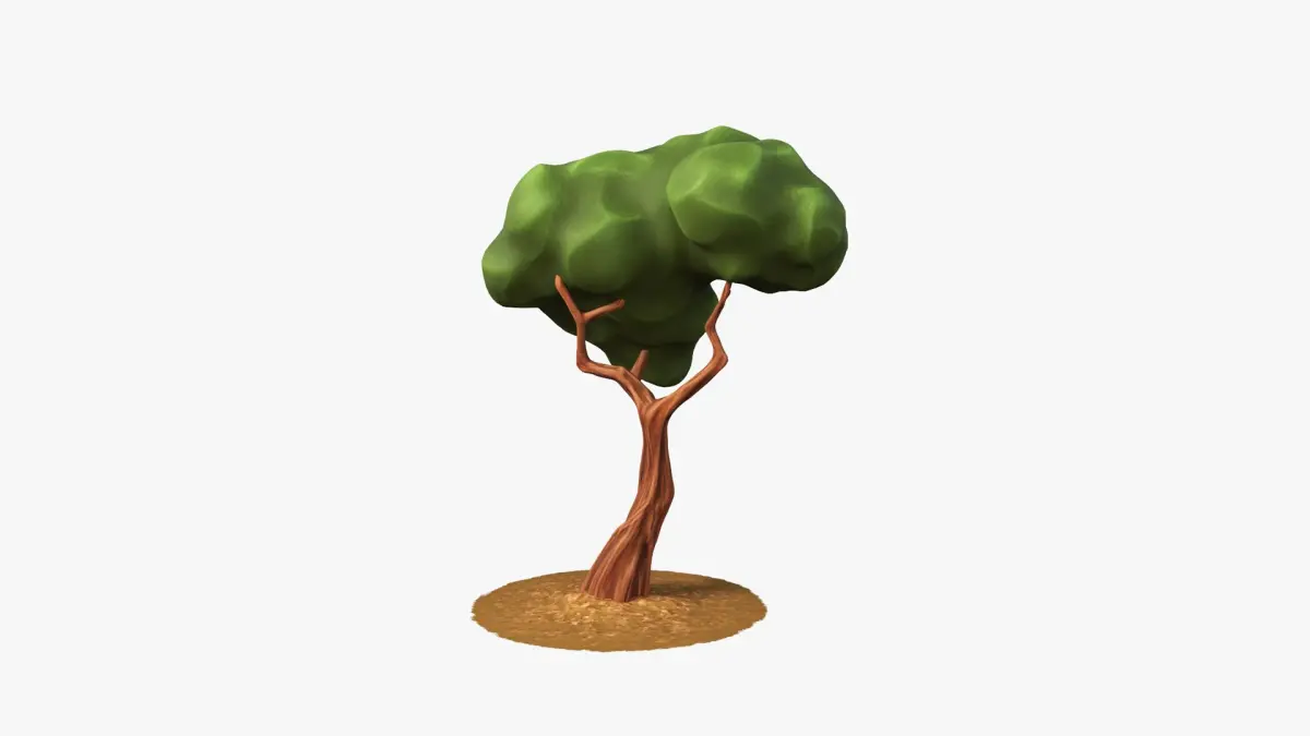 Stylized Tree V2 3D model