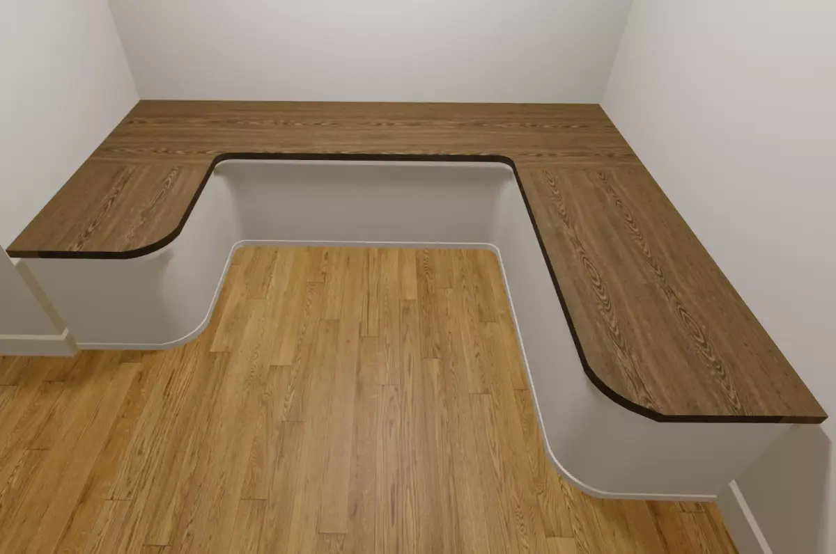Brook Breakfast Nook by Path Design Free 3D model