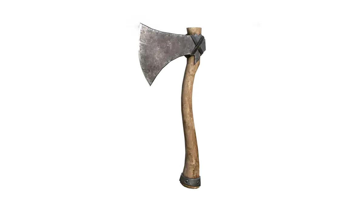 Axe - Wood Handle Low-poly 3D model