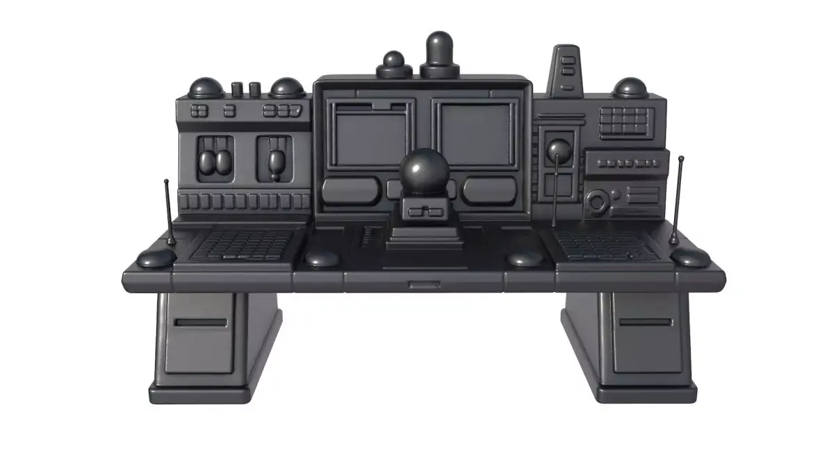 Sci Fi Control Panels - Control Panel 3D print model buy