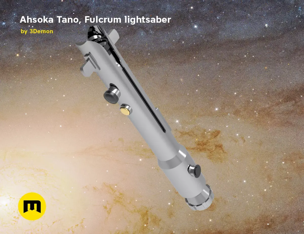 Ahsoka Tano Fulcrum lightsaber  3D print model purchase