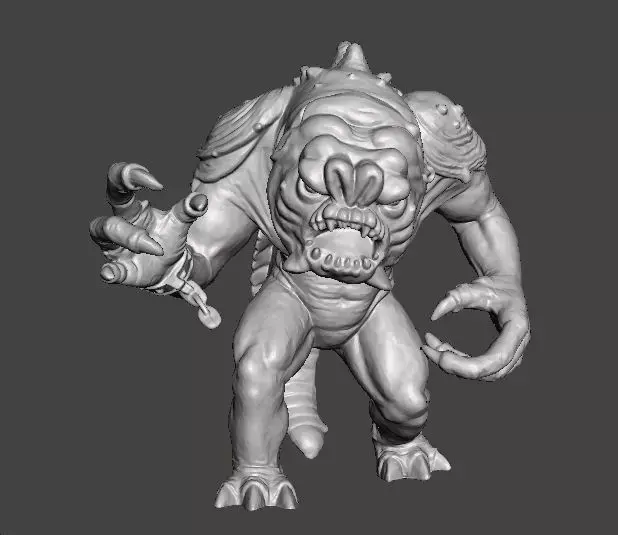 RANCOR MINIATURE MODELS SET FOR SCIFI OR FANTASY GAMES LEGION 3D print model