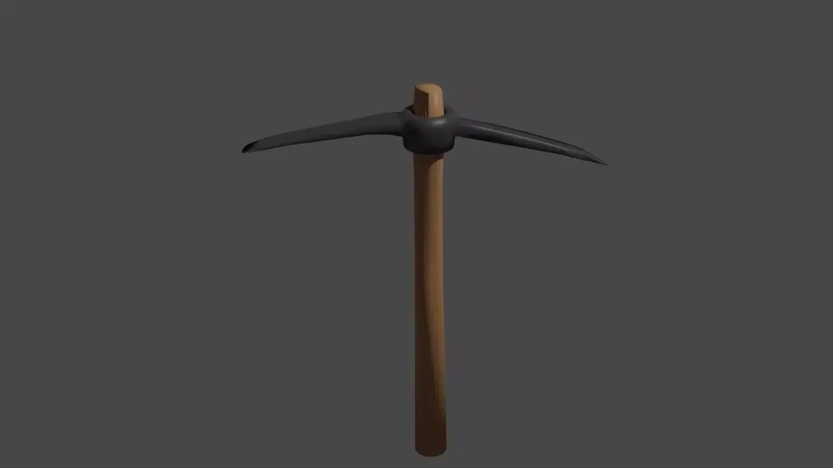 Pickaxe axe Free 3D model