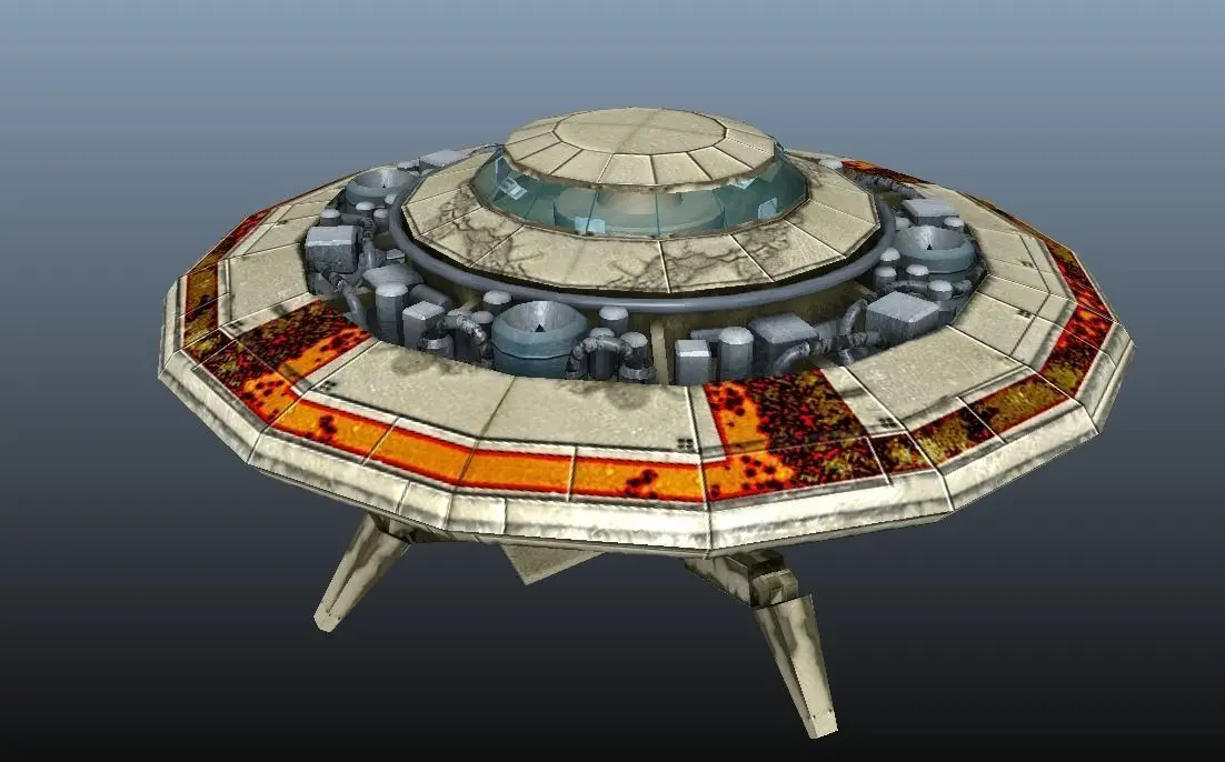 FLYING SAUCER 3D model buy