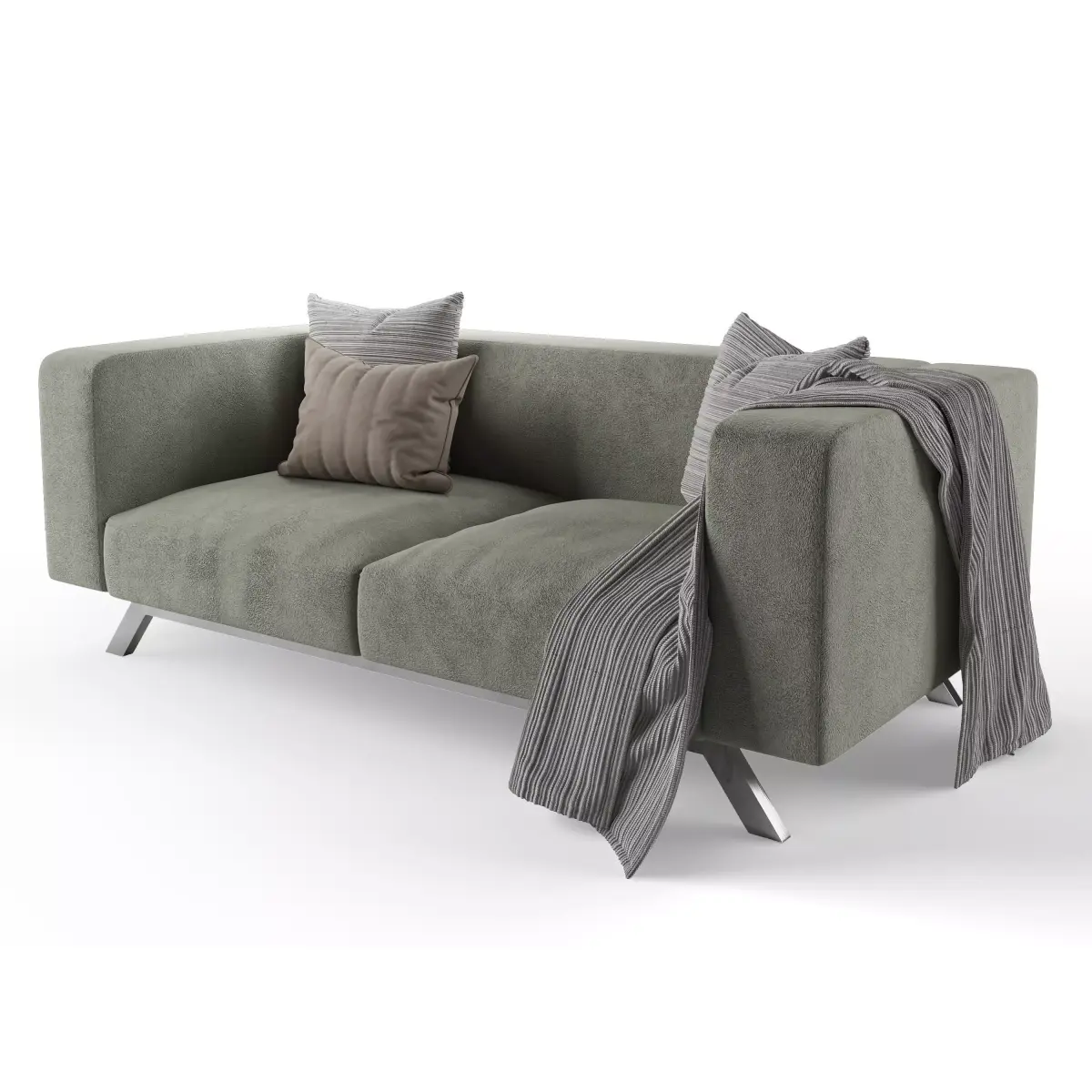 Modern Sofa 3Seaters Free 3D model