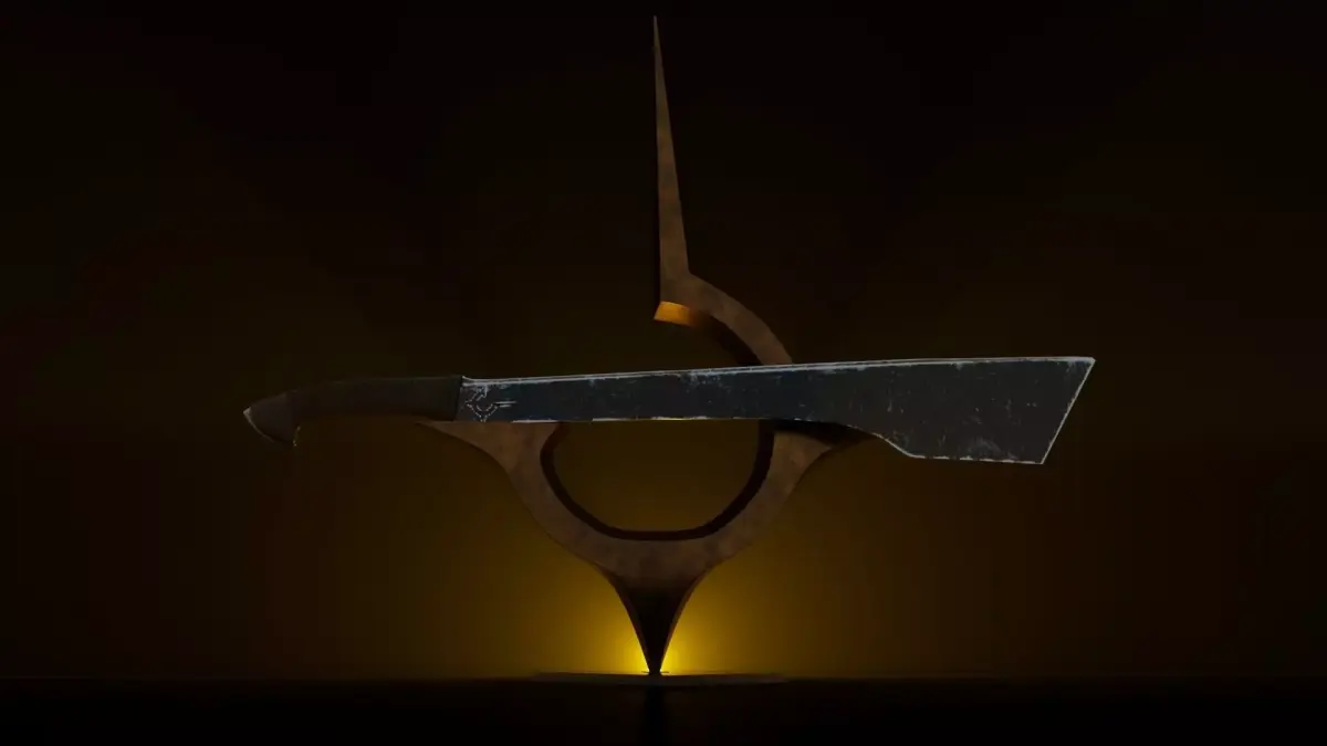 Dune Sword 3D model
