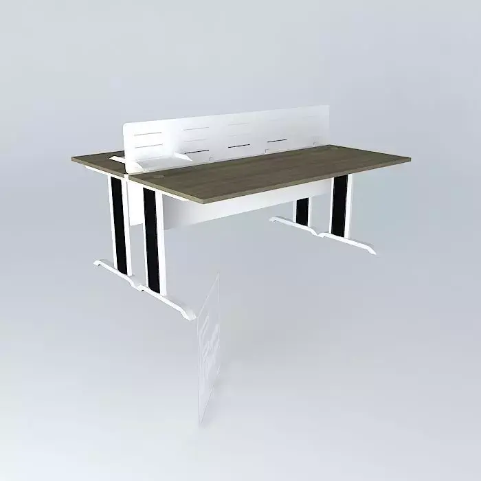 2-MAN WORKSTATION 1800x1550x750mmH Free 3D model