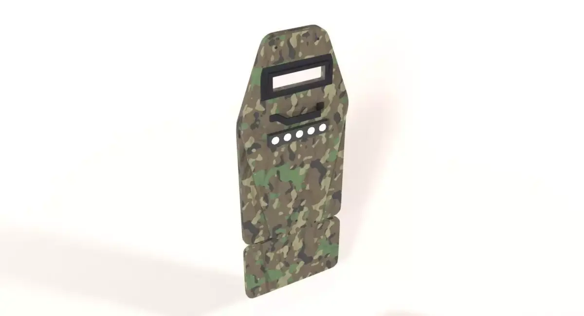  Vant VM Tactical Shield Low-poly 3D model