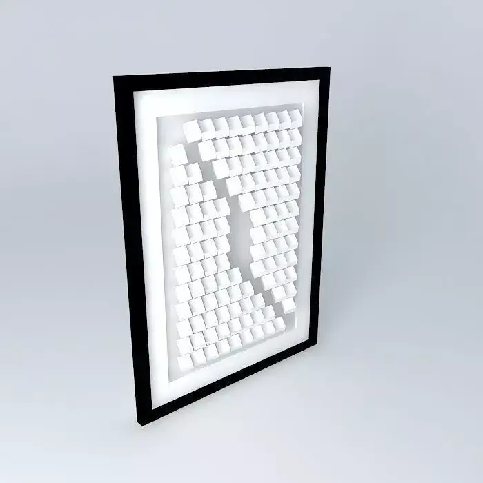 Framed picture Free 3D model get