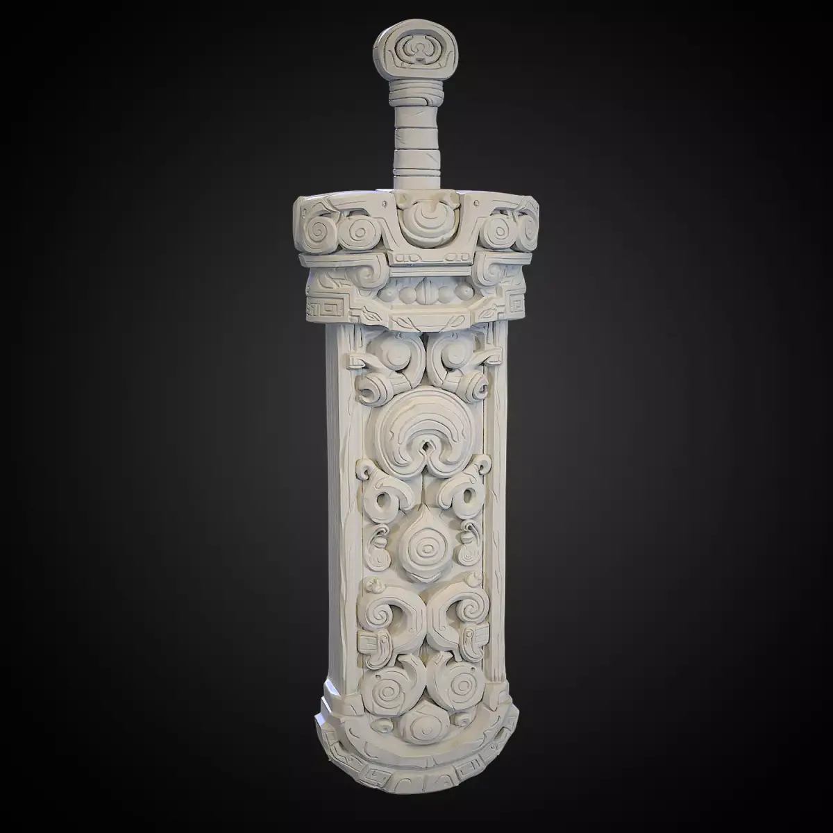 Stylized Sword 19 3D model