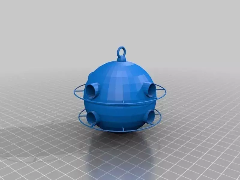 MF Planet Birdhouse Free 3D print model