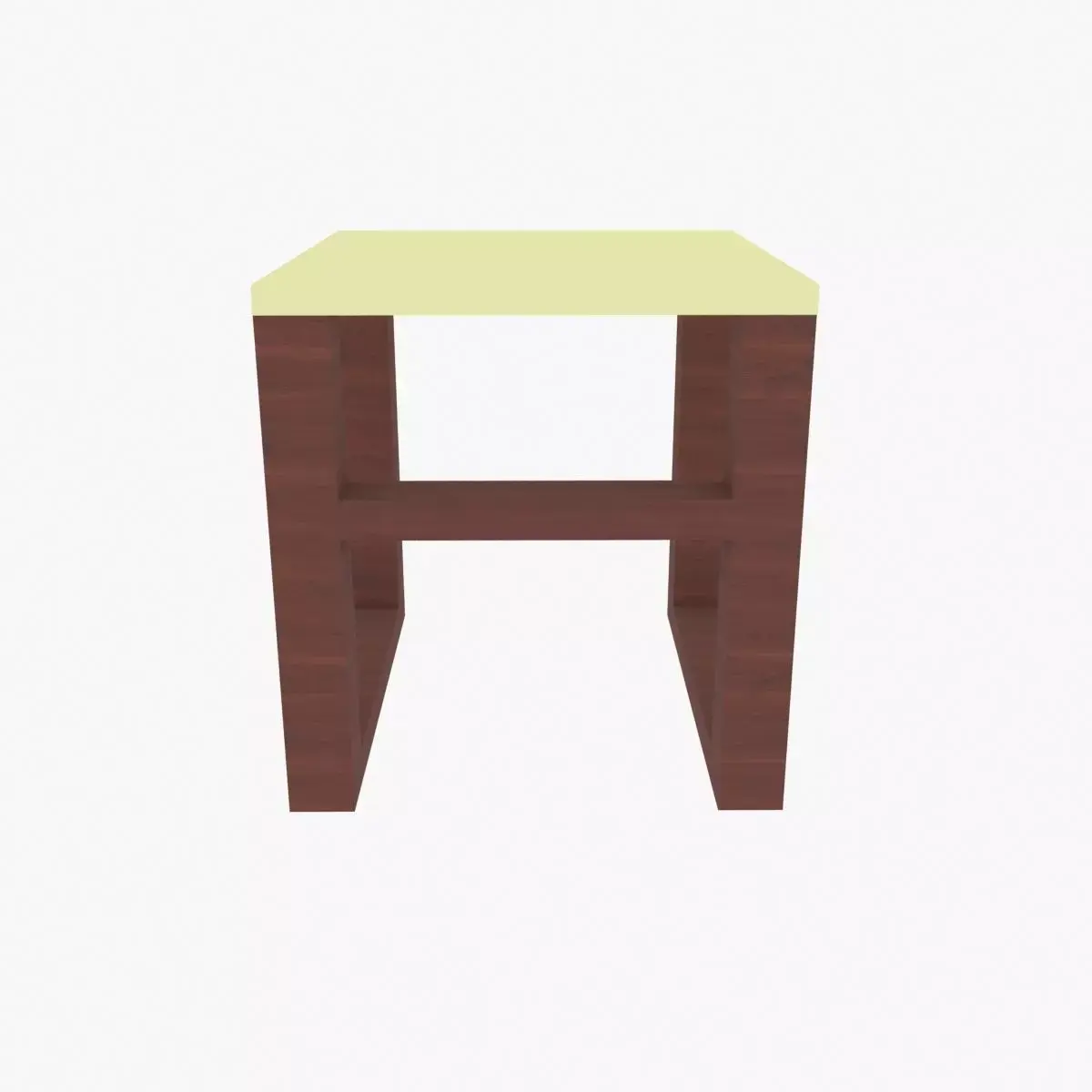 Small Table 5 Low-poly 3D model