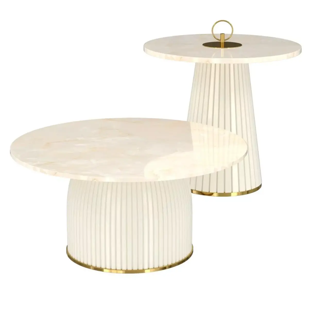 Coffee coctail table Free low-poly 3D model