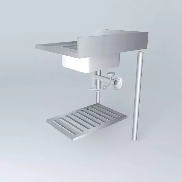Kit216 Bench Canto V2 Inox Cuba by Alex Marques Free 3D model