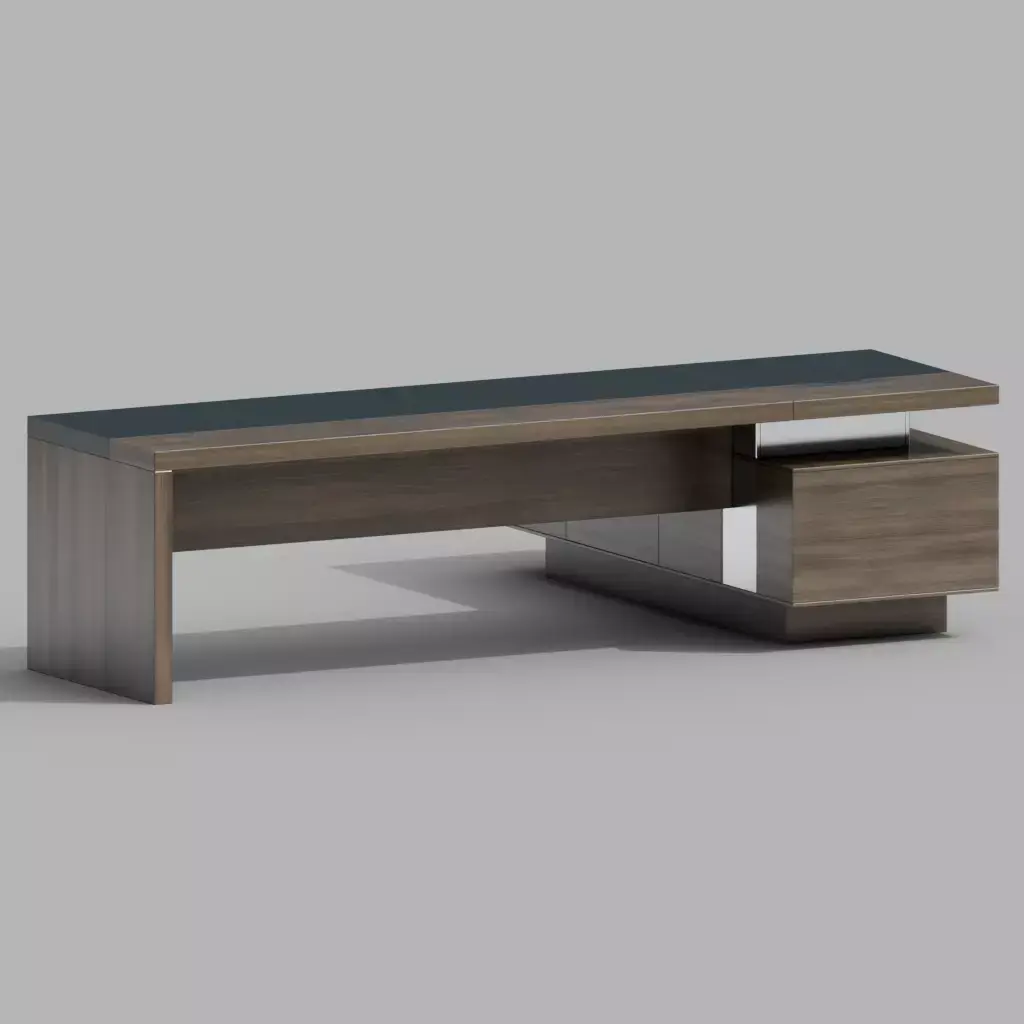 Pristona Office Desk Free 3D model