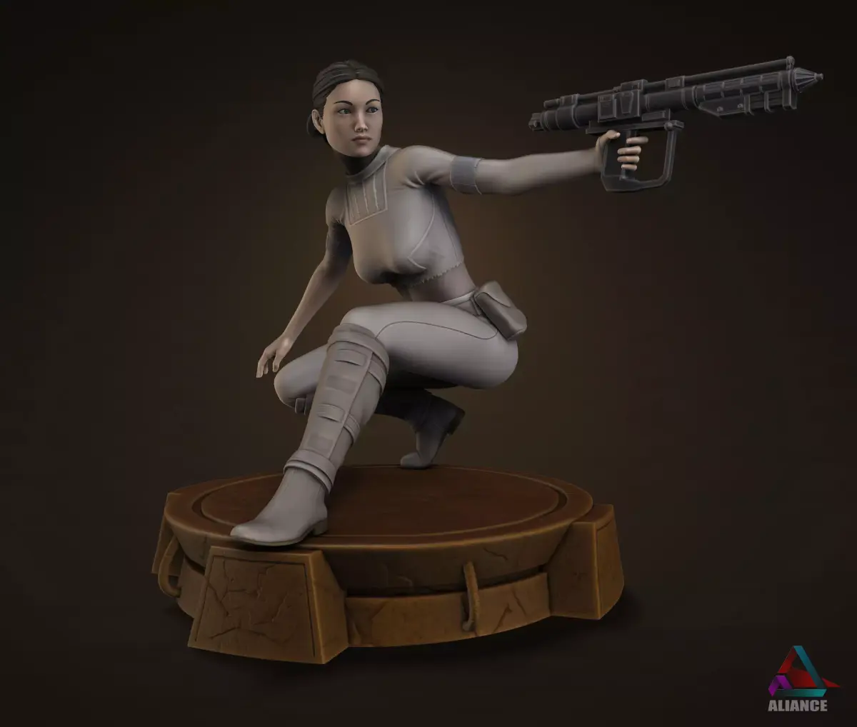 Padme Amidala - Starwars 3D print model purchase