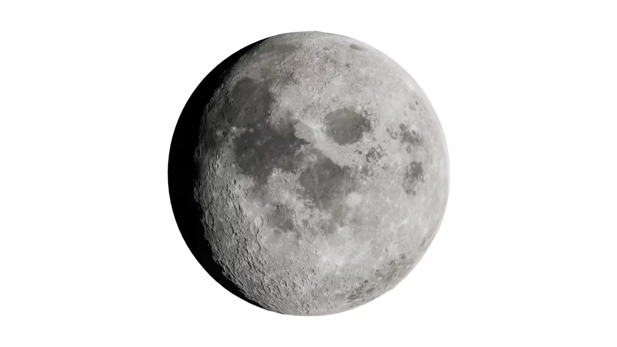Moon 3D Model Low-poly 3D model