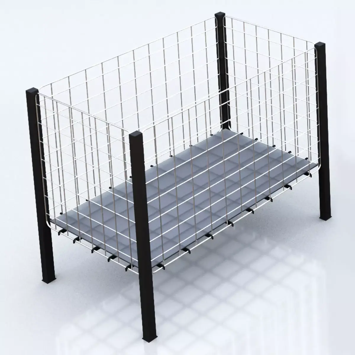 Auction Basket Free 3D model