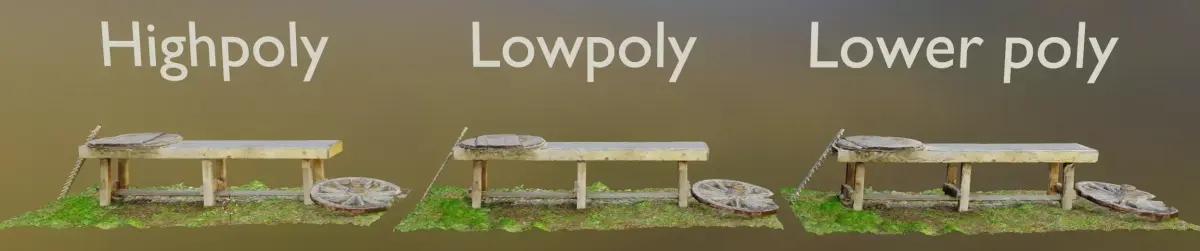 Old Bench Free 3D model purchase