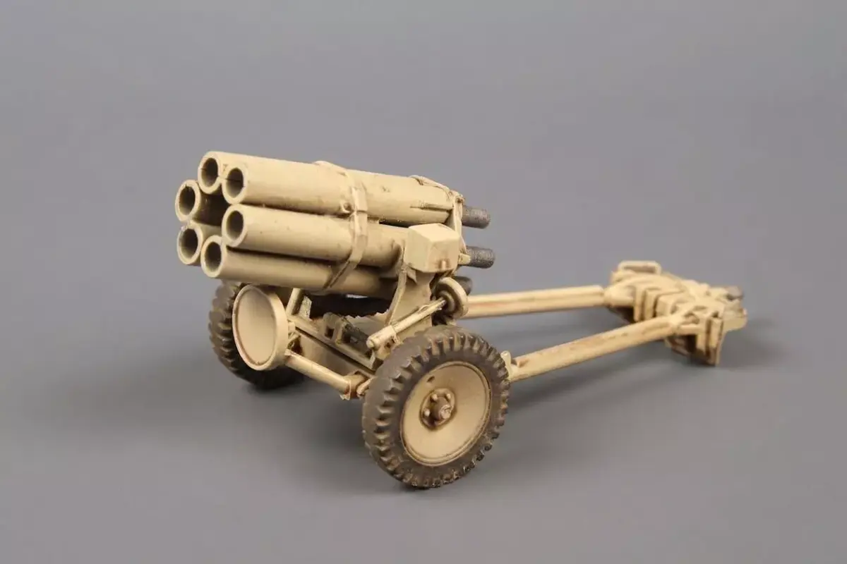 WWII Rocket Launcher Nebelwerfer 3D print model