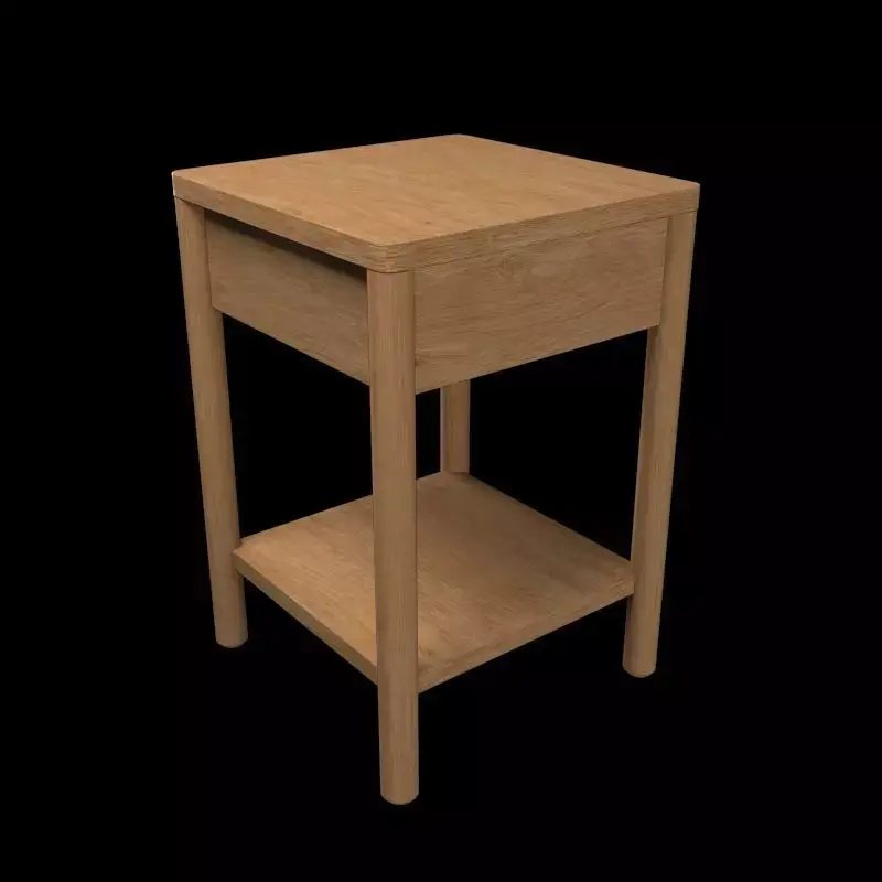 wood table Free 3D model buy