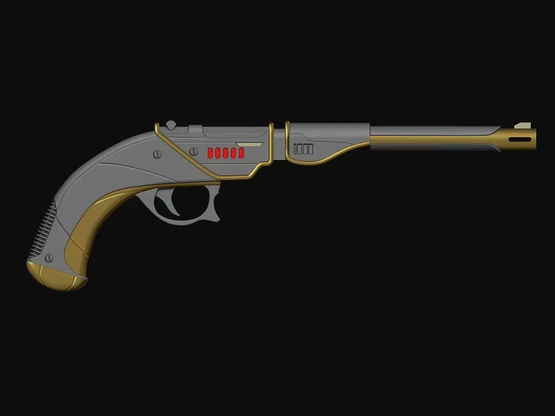 E851 P Blaster 3d digital download Zorri Bliss Blaster variant 3D print model purchase