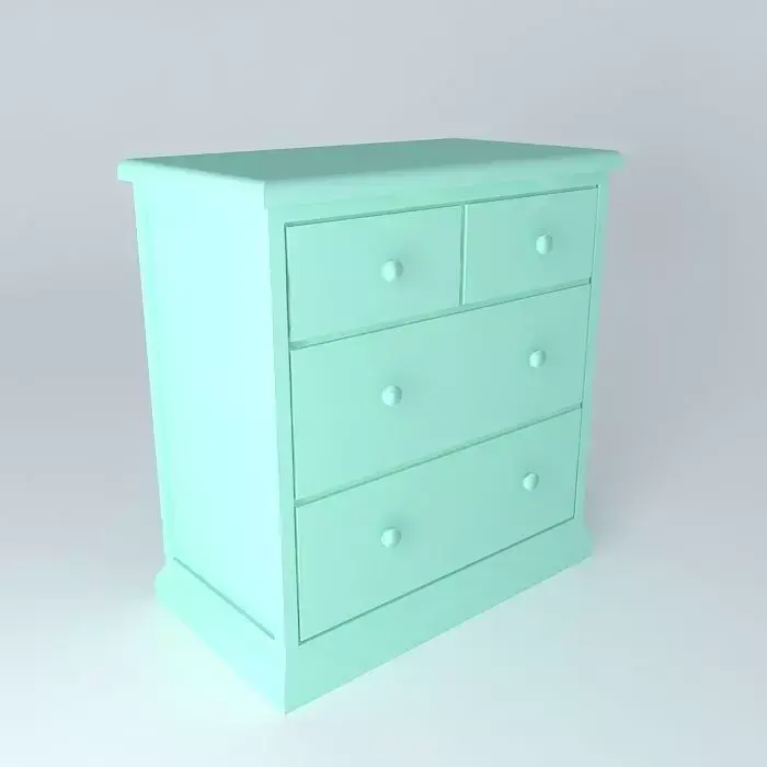 Dresser box Free 3D model