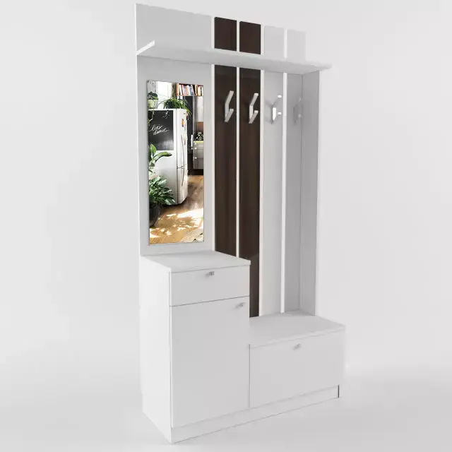 Cupboard with hanger Free 3D model