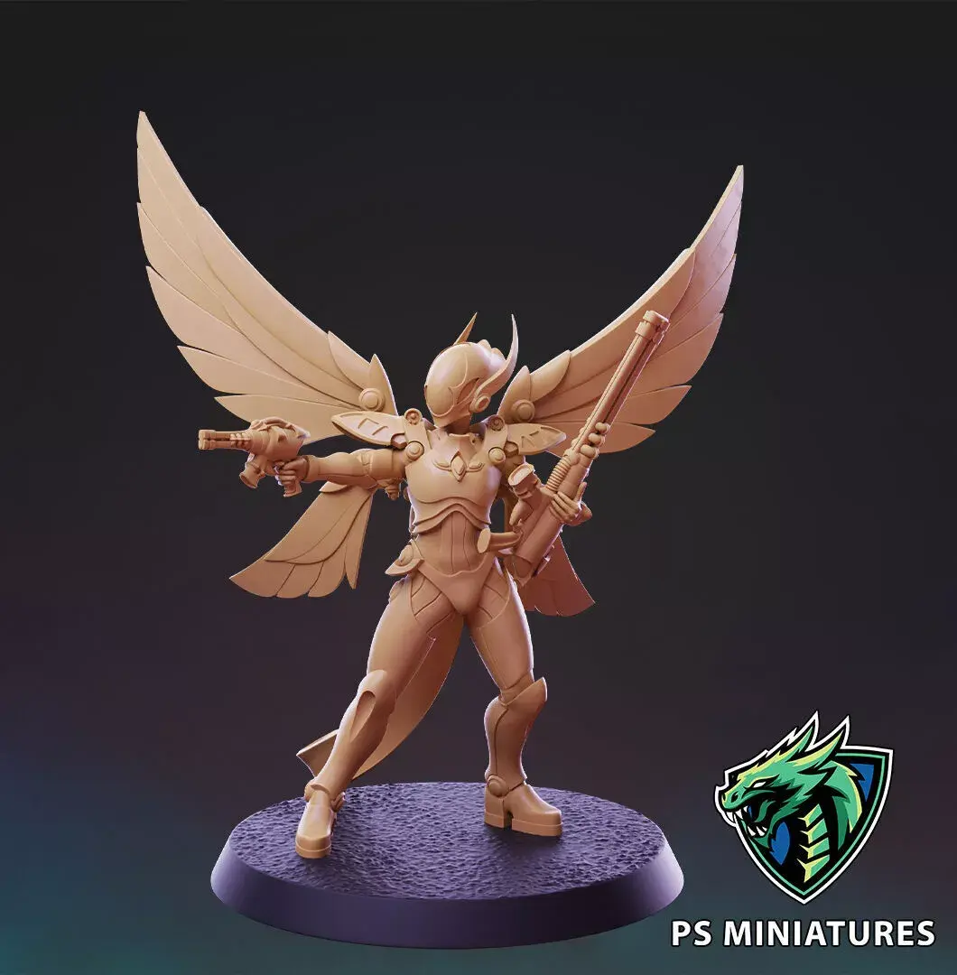 Galaxy Elves - Male Vengeful Wasps Pose 2 3D print model