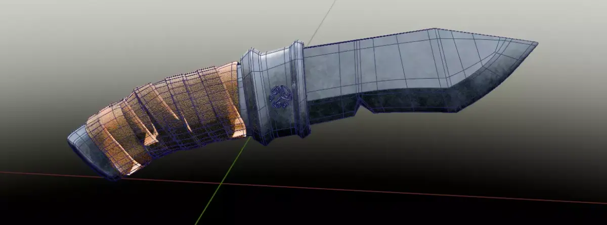 knife 3D model 34