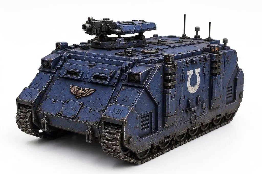 Armored Siege Transport STL Sci Fi Tank Miniature Model 3D print model