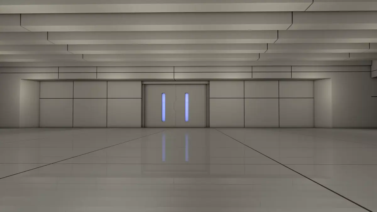 Sci Fi Room Apartrment 3D model