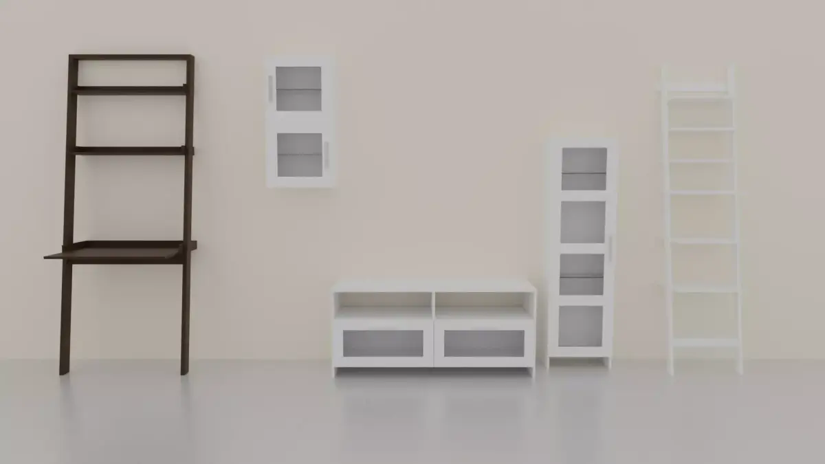 living room furniture Free 3D model shop
