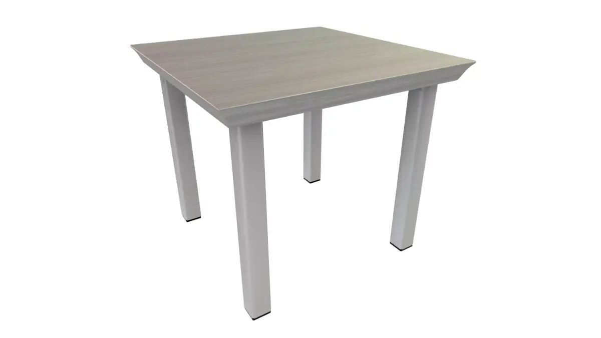 Outdoor Table Low-poly 3D model 12