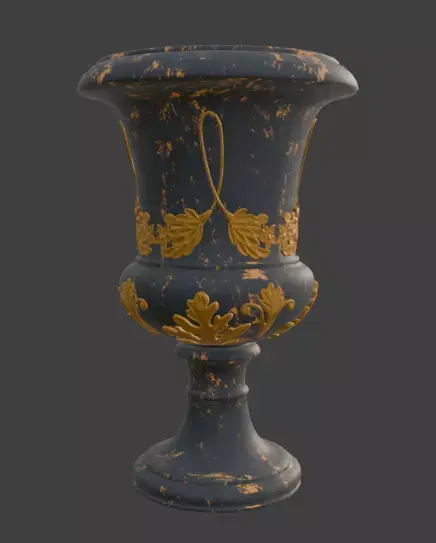 old goblet Free 3D model