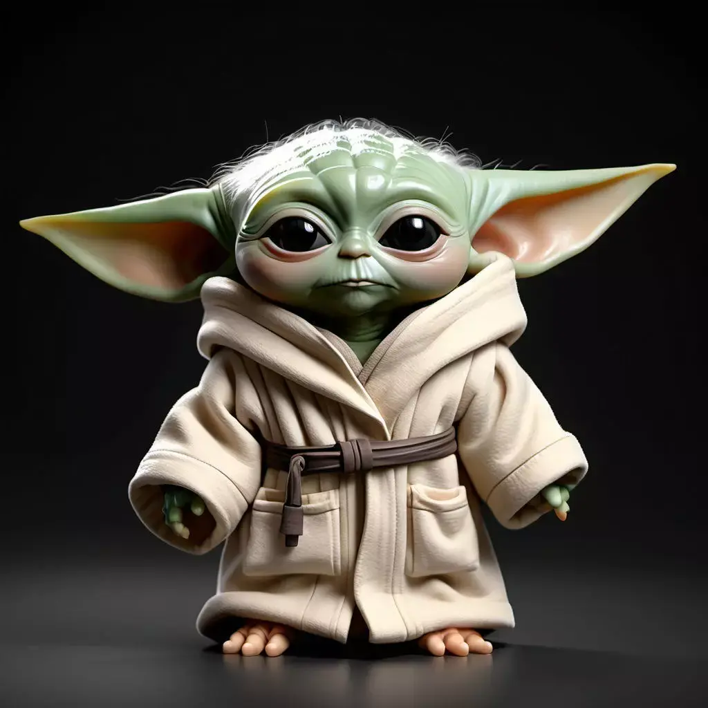 Baby Yoda Sculpture 3D print model