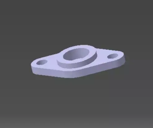 bearings holder D12 B4 d5 3D print model