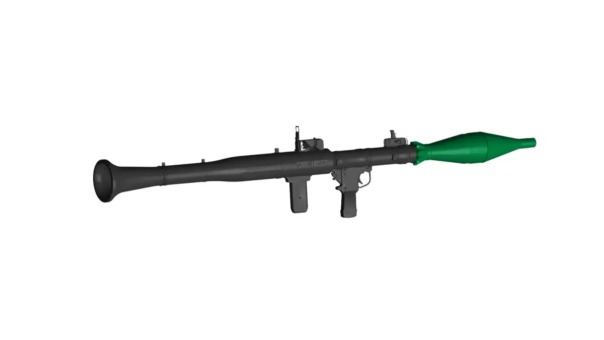 RPG 7 anti-tank 3D model