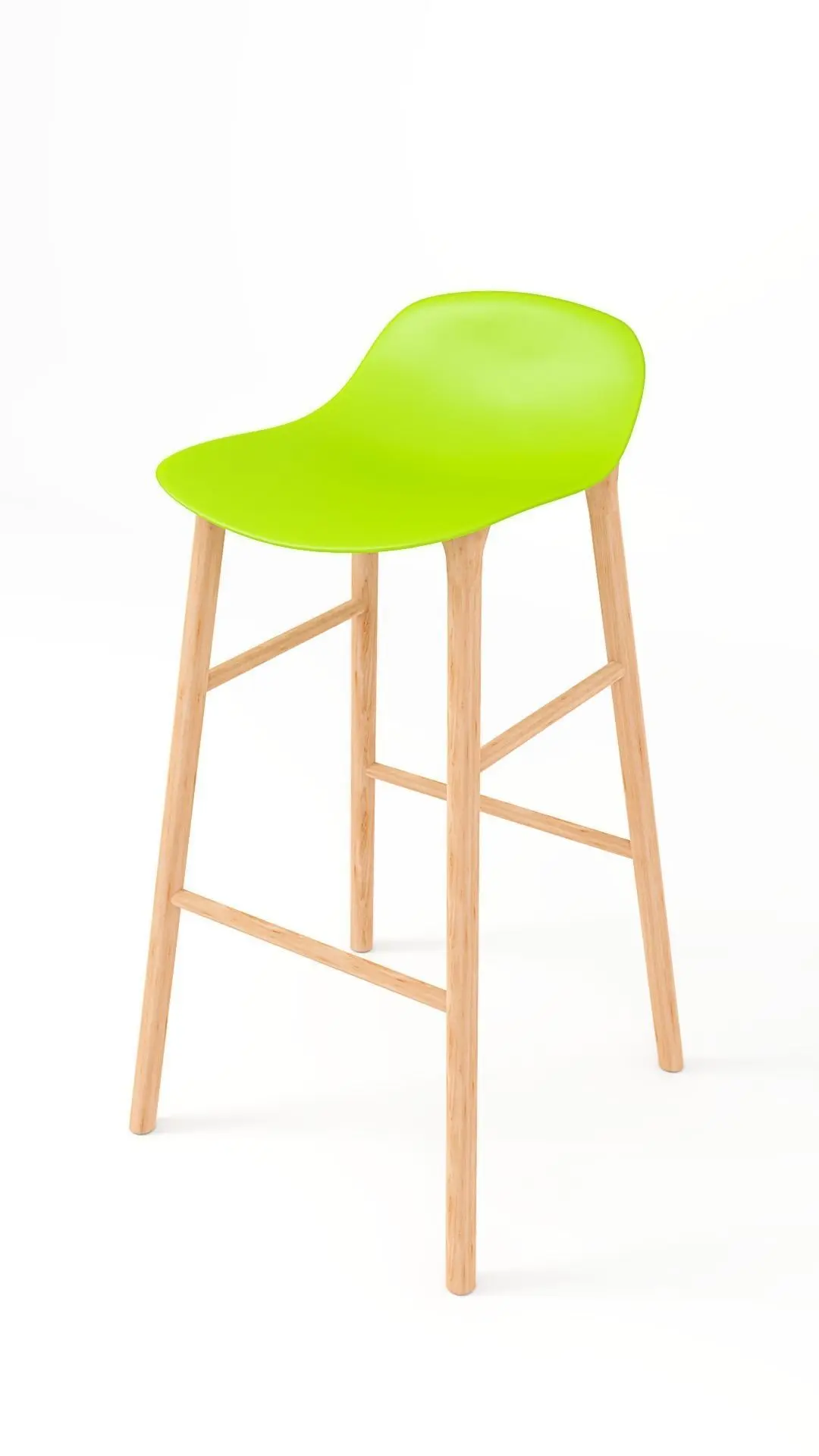 normann COPENHAGEN Form Barstool Free 3D model