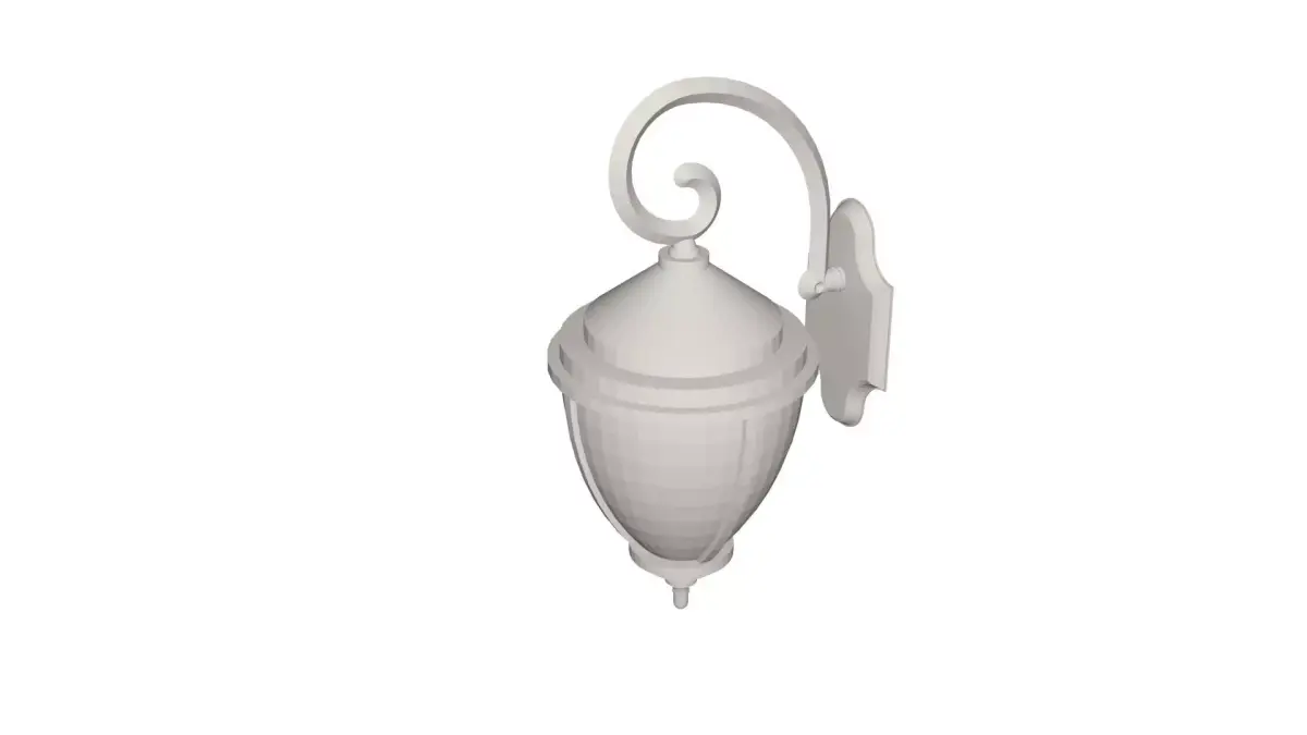 Exterior Lamp 3D model purchase