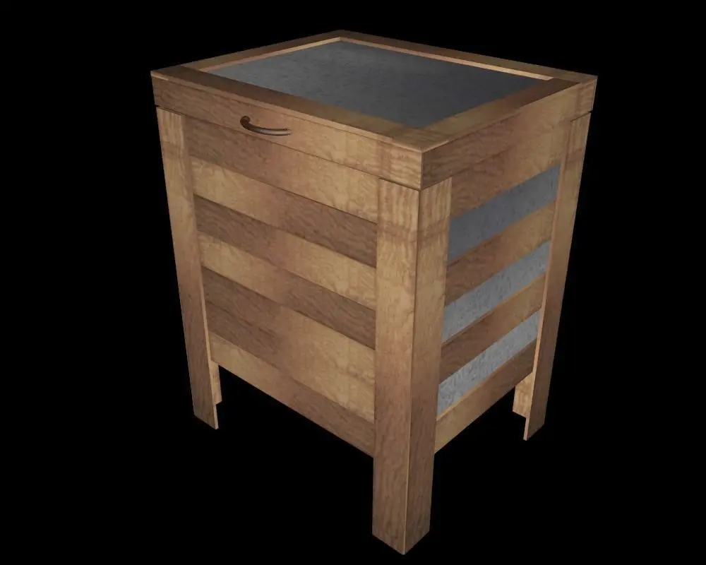 Cooler box Free 3D model purchase