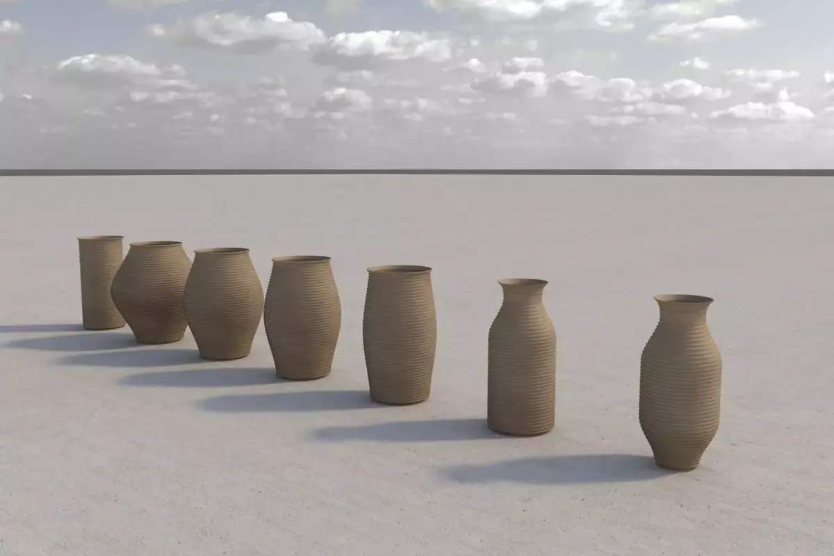 LB Pots Elysia 3D model