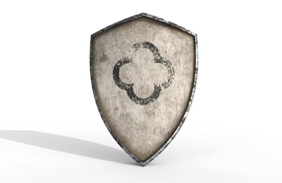 Shield 06 Low-poly 3D model purchase