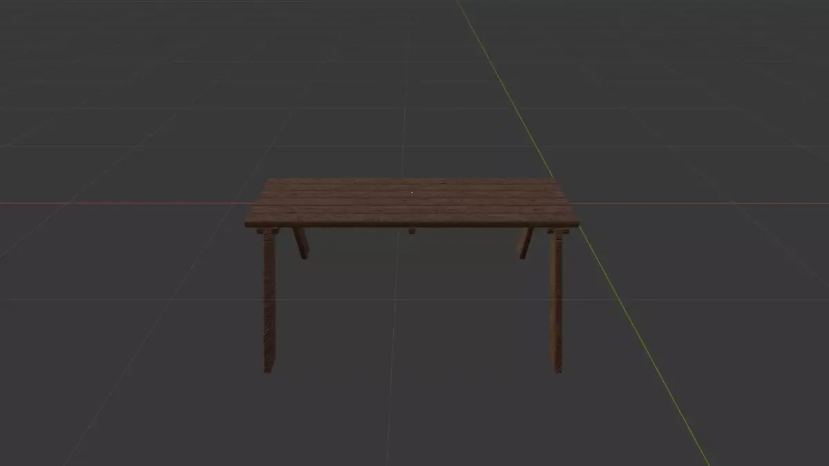 Park table Free 3D model