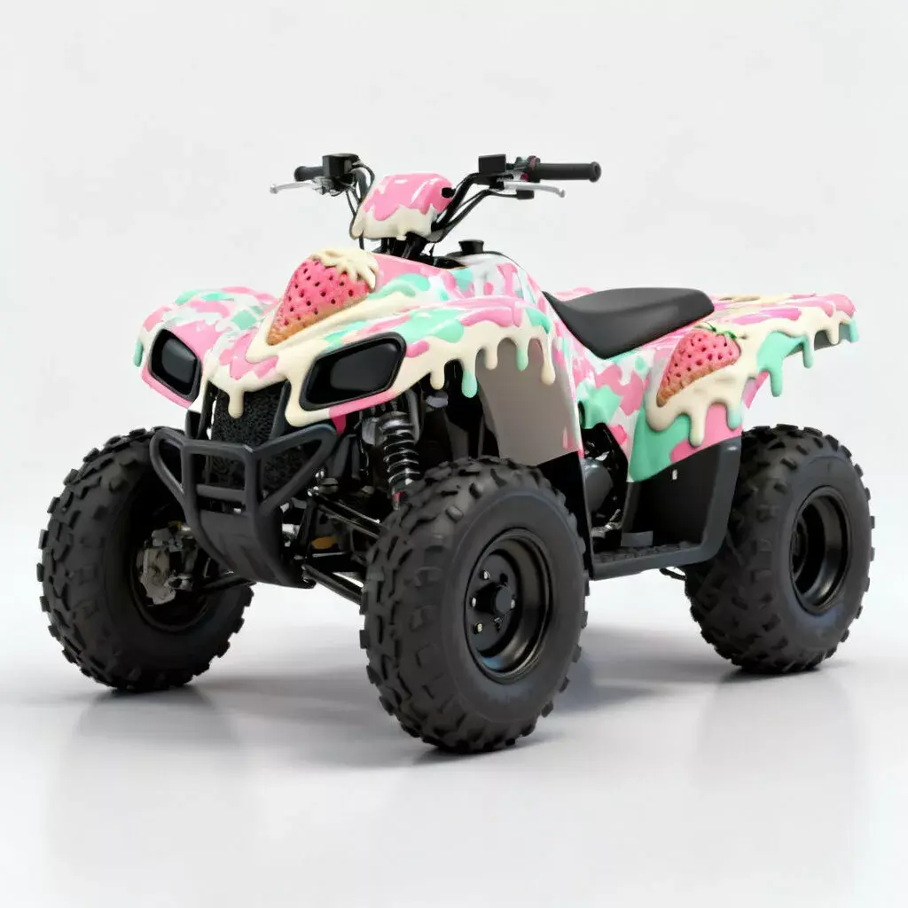 Berry-Scoop ATV 3D Model Low-poly 3D model