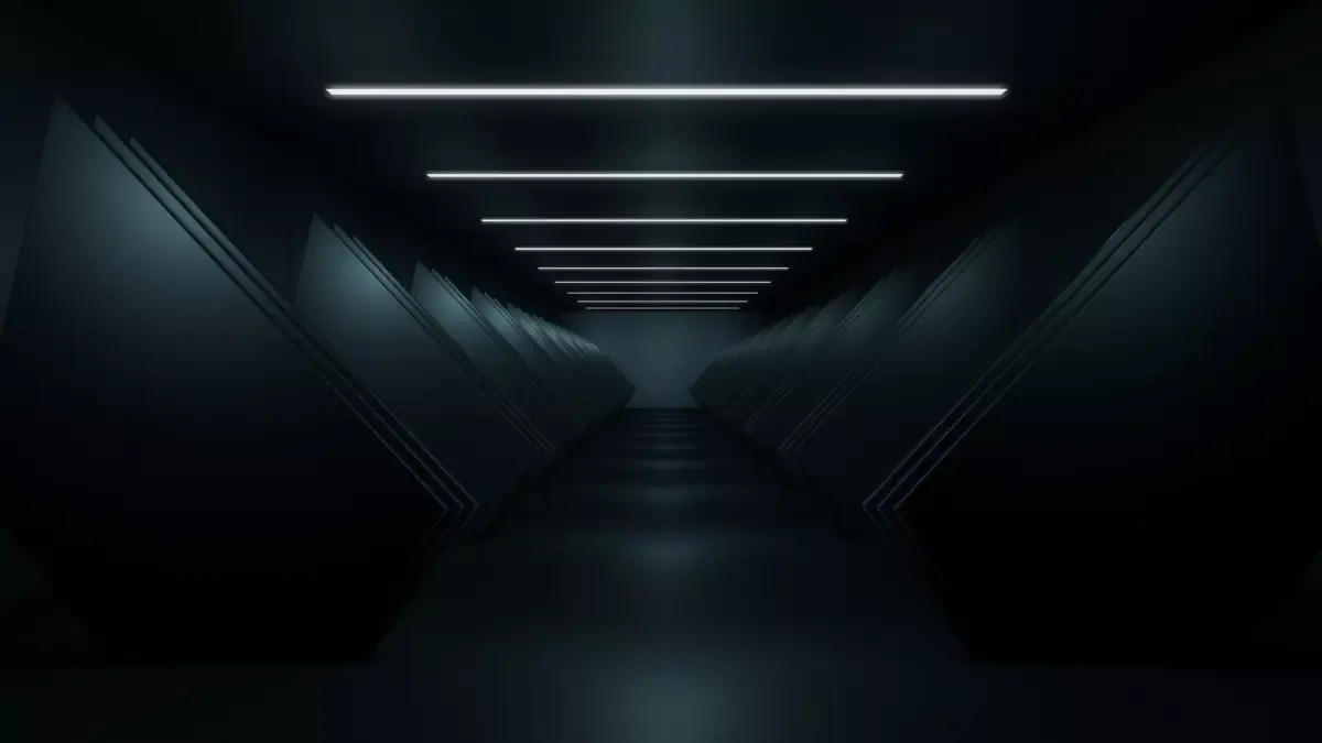 Sci Fi Hallway 3D model buy