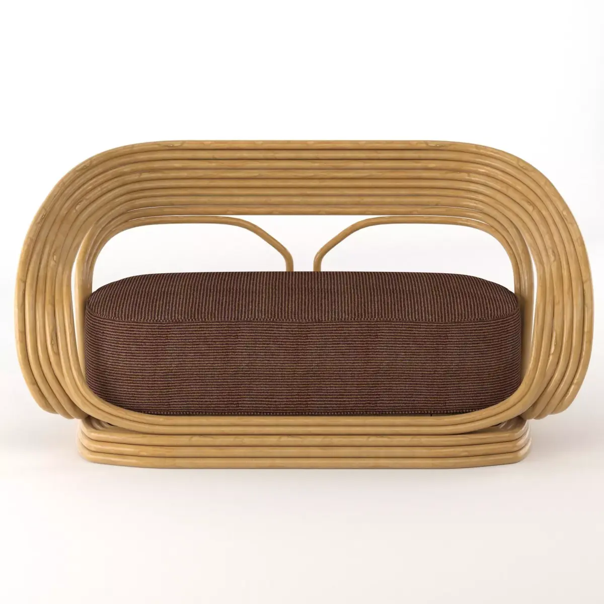 RATTAN SOFA summer interior Free 3D model