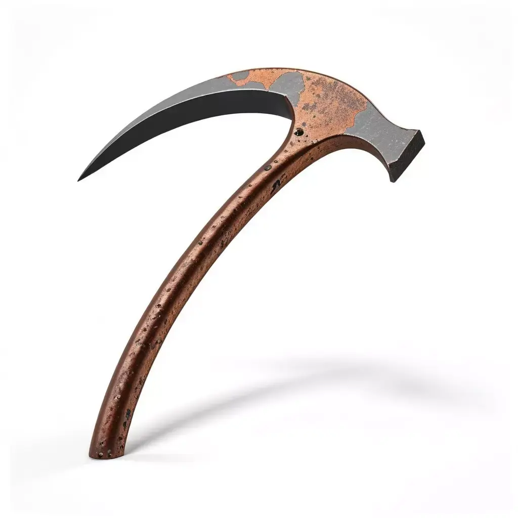 Rusty Iron Crowbar 3D Model 3D model