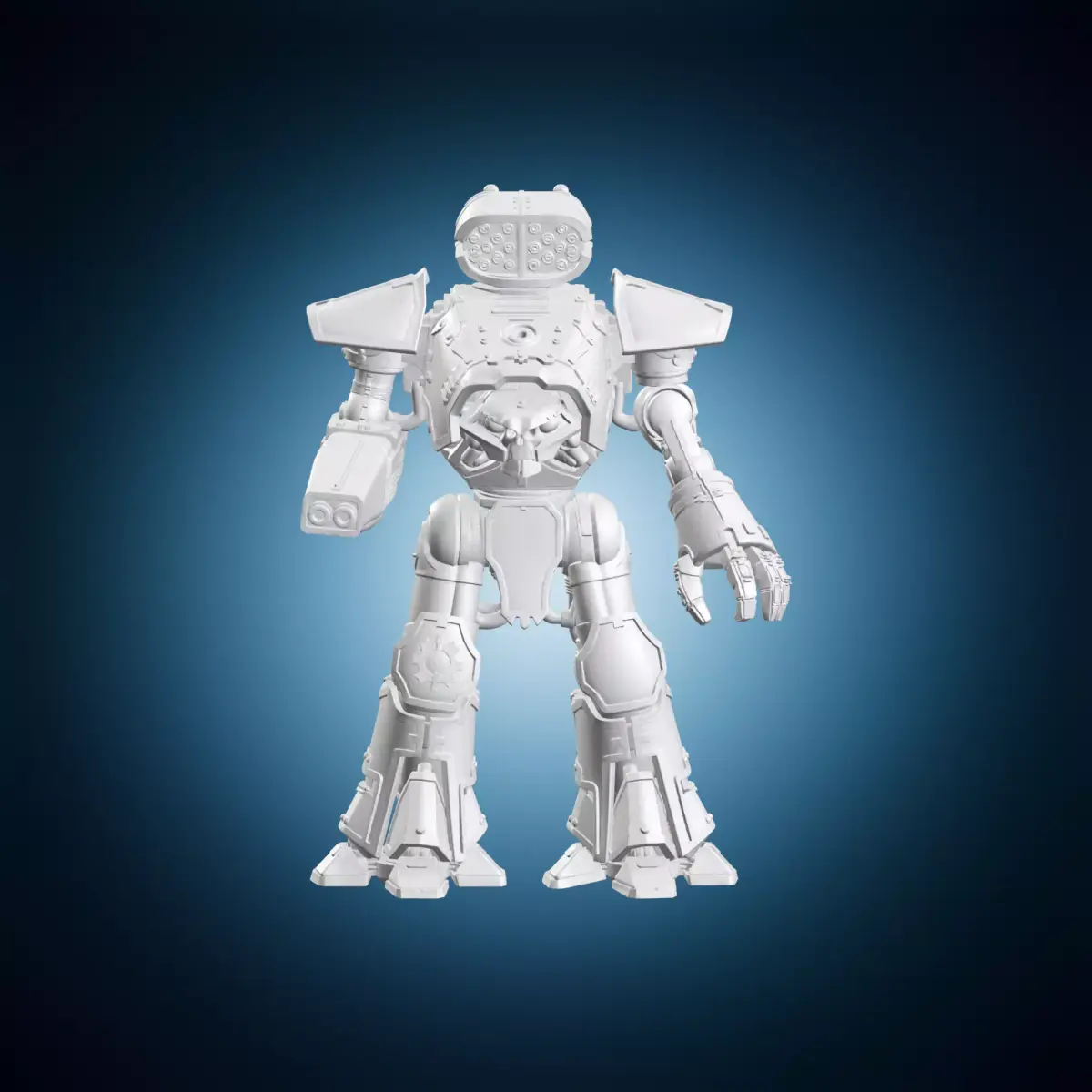 Titan Machine War Miniature 3D print model